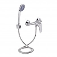 Змішувач для душу Lidz Gloria 010 (з душовим гарнітуром) (k35) LDGLO010CRM35101 Chrome Змішувач для душу Lidz Gloria 010 (з душовим гарнітуром) (k35) LDGLO010CRM35101 Chrome