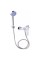 Змішувач для душу Lidz Anny 010 (з душовим гарнітуром) (k40) LDANN010CRM35124 Chrome