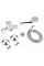 Змішувач для душу Lidz Anny 010 (з душовим гарнітуром) (k40) LDANN010CRM35124 Chrome