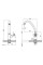 Монокран для кухні Lidz Dominox 269F LDDOM269FCRM35533 Chrome
