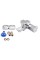 Змішувач для ванни Qtap Namesti QTNAM3025102DC Chrome