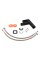 Змішувач для раковини Qtap Nihonto QTNH1022101CB Black Matt