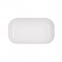 Раковина Qtap Jay 695х410х150 White з донним клапаном QT07112166W