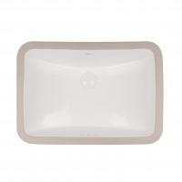 Раковина Qtap Stork 530x370x200 White з донним клапаном QT15116032W