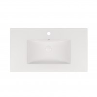 Раковина Qtap Albatross New 810x470x180 White з донним клапаном QT0111750680W