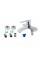 Змішувач для ванни Qtap Zelnava QTZELN3050101C Chrome