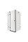Душова кабіна Qtap Capricorn BLA1099SC6 90x90 см, скло Clear 6 мм, покриття CalcLess без піддона