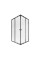 Душова кабіна Qtap Pisces BLA107-9SC5 75-90x75-90 см, скло Clear 5 мм без піддона