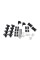 Душова кабіна Qtap Pisces BLA107-9SC5 75-90x75-90 см, скло Clear 5 мм без піддона