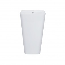 Раковина для підлоги Qtap Tern 440х380х830mm White з донним клапаном QT1711G302W