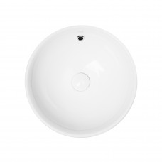 Раковина Qtap Robin 383х383х175 White з донним клапаном QT1311L408W