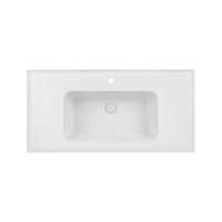 Раковина Qtap Albatross A 1000х500х230 White з донним клапаном QT01115100AW
