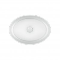 Раковина Qtap Kolibri 500x360x140 White з донним клапаном QT10113054W