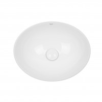 Раковина Qtap Dove 410x335x145 White з донним клапаном QT06113078W