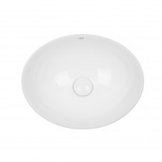 Раковина Qtap Dove 410x335x145 White з донним клапаном QT06113078W