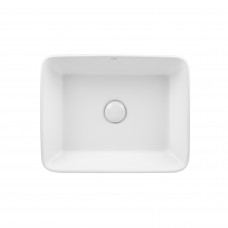 Раковина Qtap Tern 475х370х140 White з донним клапаном QT17112074W