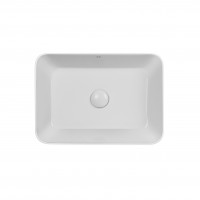 Раковина Qtap Virgo 490х350х110 White з донним клапаном QT18112261W
