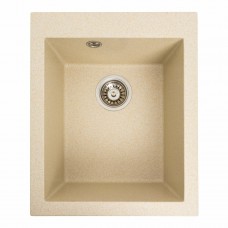 Гранітна мийка Platinum 4150 SOKIL матова (пісок)