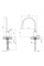 Змішувач для раковини Qtap Virgo з поворотним виливом QTVIR1066103B Black Matt
