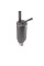 Змішувач для раковини Qtap Virgo з поворотним виливом високий QTVIR1066H103K Gunmetal Black PVD