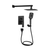 Душова система Qtap Aquarius QTAQA64103NGB Black Matt