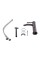 Змішувач для биде Qtap Robin QTROB2060102K Black Chrome