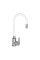 Змішувач для кухні Lidz Vida 015F3 з гнучким виливом (k35) LDVID015F3WHI43357 White