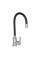 Змішувач для кухні Lidz Vida 015F3 з гнучким виливом (k35) LDVID015F3BLA43358 Black