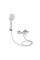 Змішувач для душу Lidz Aria 010 (з душовим гарнітуром) (k35) LDARI010NKS43361 Nickel