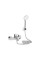 Змішувач для ванни Lidz Tani 0061 (з душовим гарнітуром) (k40) LDTAN0061CRM44963 Chrome