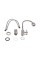 Змішувач Lidz Aria 015F41 LDARI015F41NKS45306 Nickel