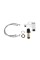 Змішувач для раковини Lidz Wawel 001 (k35) LDWAW001WHI45397 White