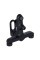 Змішувач для ванни Lidz Latwa 006 (з душовим гарнітуром) (k35) LDLAT006BLA45419 Black
