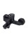 Змішувач для ванни Lidz Latwa 006 (з душовим гарнітуром) (k35) LDLAT006BLA45419 Black