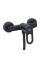 Змішувач для душу Lidz Latwa 010 (з душовим гарнітуром) (k40) LDLAT010BLA45421 Black