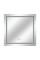 Дзеркало Qtap Mideya 800x800 з LED-підсвічуванням Touch, з антизапотіванням, з годинником, димером, рег. яскравості QT2078NCF8080W