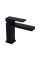Змішувач для раковини Qtap Gemini QTGEM270BLM45674 Black Matt