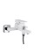 Змішувач для ванни Qtap Gemini (з душовим гарнітуром) QTGEM259CRW45683 Chrome/White