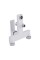 Змішувач для ванни Qtap Gemini (з душовим гарнітуром) QTGEM259CRW45683 Chrome/White