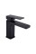 Змішувач для раковини Qtap Gemini (з гігієнічним душем) QTGEM272BLM45690 Black Matt