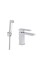 Змішувач для раковини Qtap Gemini (з гігієнічним душем) QTGEM272CRW45691 Chrome/White