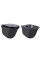 Комплект: Qtap Virgo Matt Black 2в1 унітаз підвісний Rimless QT1833051ERMB + біде підвісне QT1855051FMB