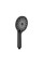 Лійка для ручного душу Qtap Rucni 120 мм округла QTRUC125BLM45776 Black Matt