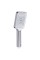 Лійка для ручного душу Qtap Rucni 245x95 мм прямокутна QTRUC125CRM45779 Chrome/White