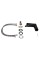 Змішувач для біде Qtap Slavonice QTSLA255BLM45922 Black Matt