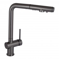 Змішувач для кухні Qtap Rozcesti QTROZ367GMB45942 Gunmetal Black PVD