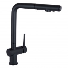 Змішувач для кухні Qtap Rozcesti QTROZ367BLM45943 Black Matt