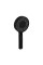 Лійка для ручного душу Qtap Rucni D 130 мм округла QTRUC125BLM45951 Black Matt