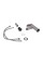 Змішувач для раковини Lidz Luna 001F (k35) LDLUN001FNKS46094 Nickel