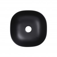 Раковина Qtap Kolibri 410x410x150 Matt black QT10112144MBMB